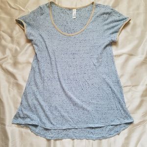 Lularoe xs classic tee blue